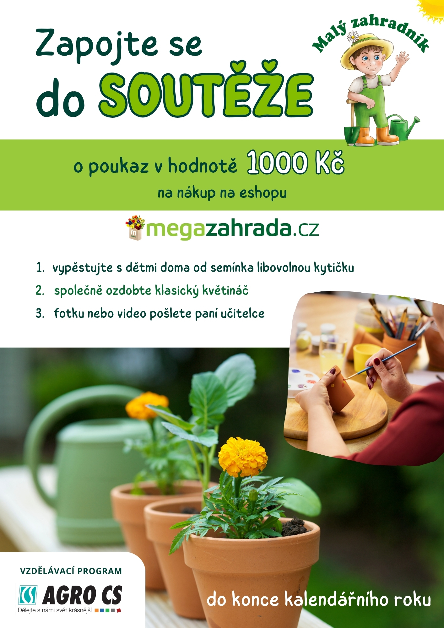 obrázek zpráva Soutěž v rámci projektu Malý zahradník